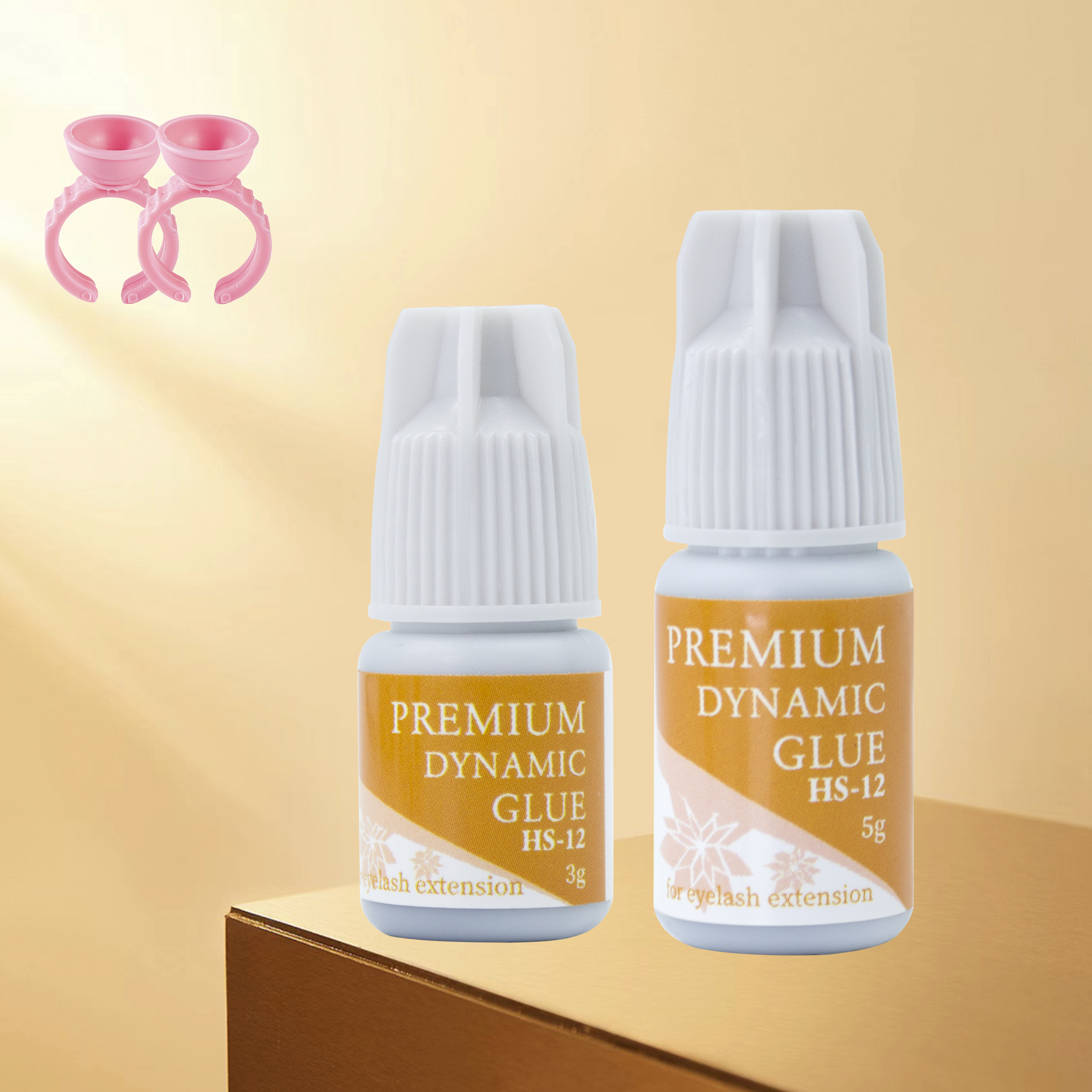 Eyelash Extension Logo - Original Premium Dynamic Glue Long Lasting