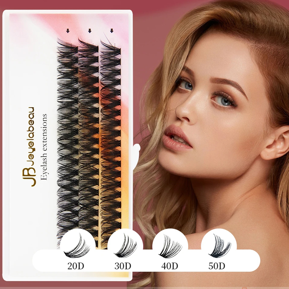 Eyelash Extension Logo - DIY Cluster Lashes 20/30/40/50/60D/80D Customize Eyelashes