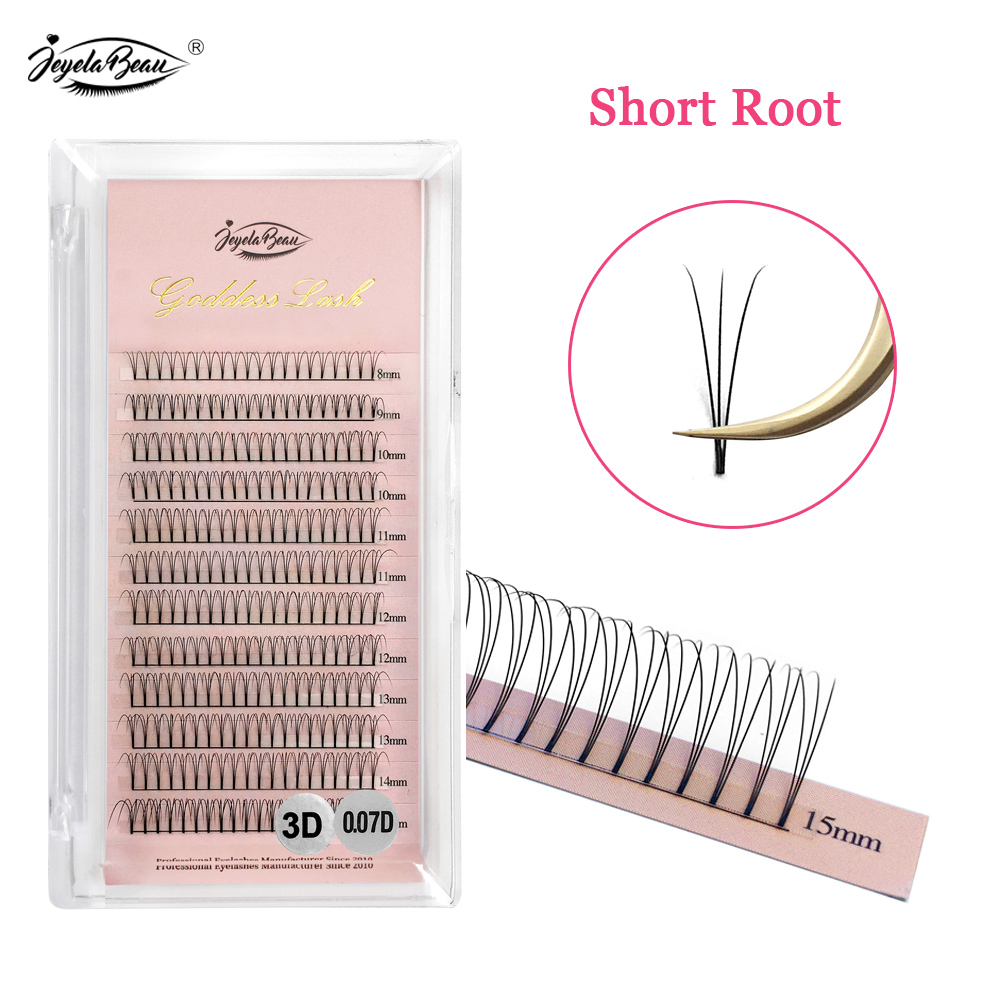Eyelash Extension For Asian Eyes - Goddess 3D Premade Fan Eyelash Extensions