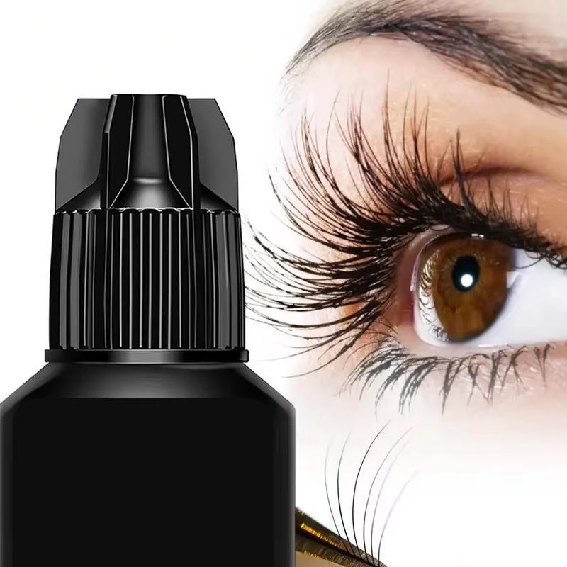Eyelash Extension Examples - Professional Eyelash Glue Empty Bottle, 5-Sided