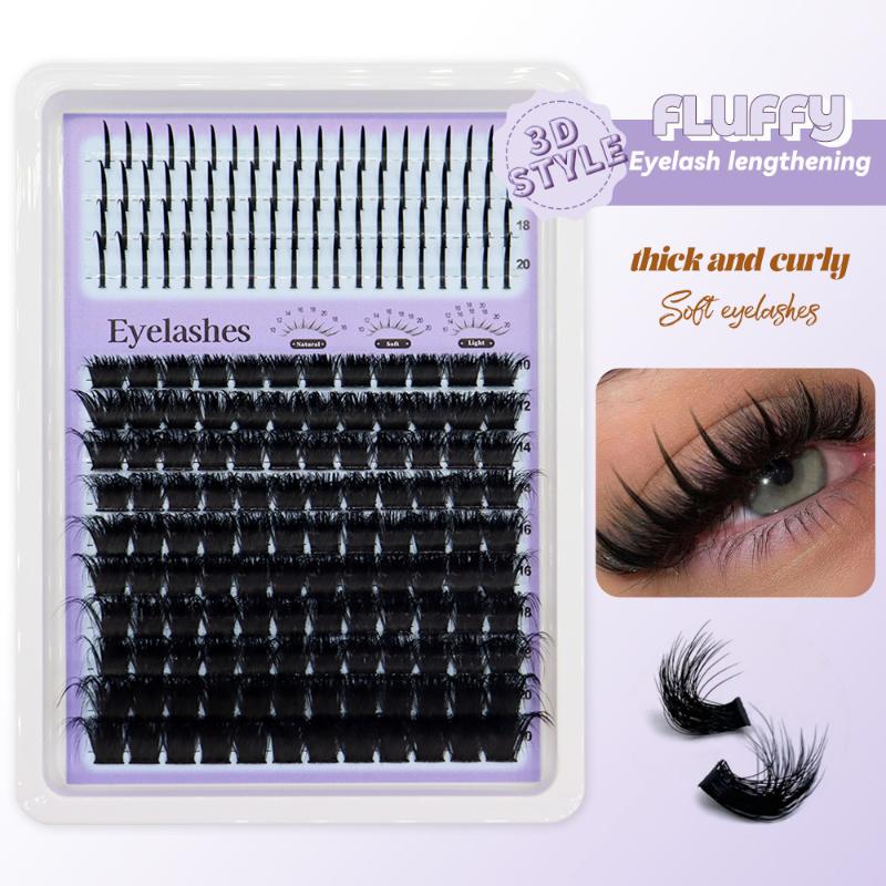 Eyelash Extension Vendor - 14 Rows Lash Clusters Spikes Eyelash