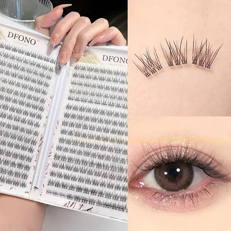 Eyelash Extension Single Lash - 384 Pcs of Soft and Lightweight
