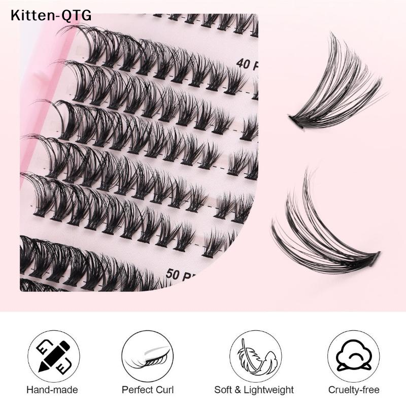 Eyelash Extension Equipment - 570pcs 30D/40D/50D/60D Individual Lashes Book Clusters