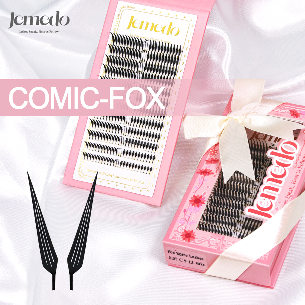 Eyelash Extension Anime Style - JEMEDO Comic Eyelashes Narrow Spire Eyelash