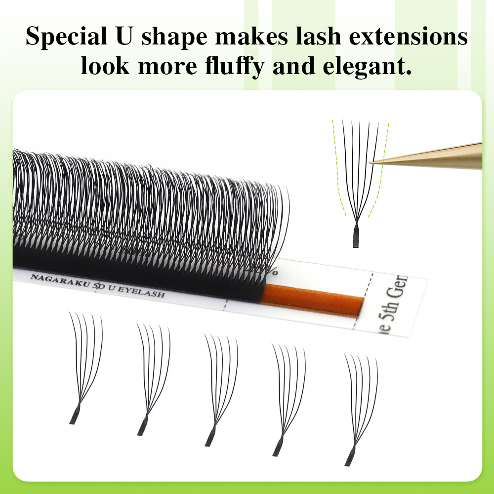 NAGARAKU Ship from USA 5cases  - Eyelash Extension Usa ulasan dan harga