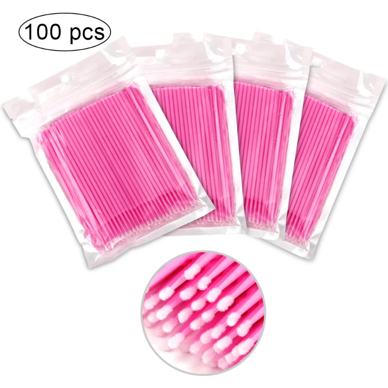 100Pcs/bag Disposable Eyelash  - Eyelash Extension Vendor ulasan dan harga