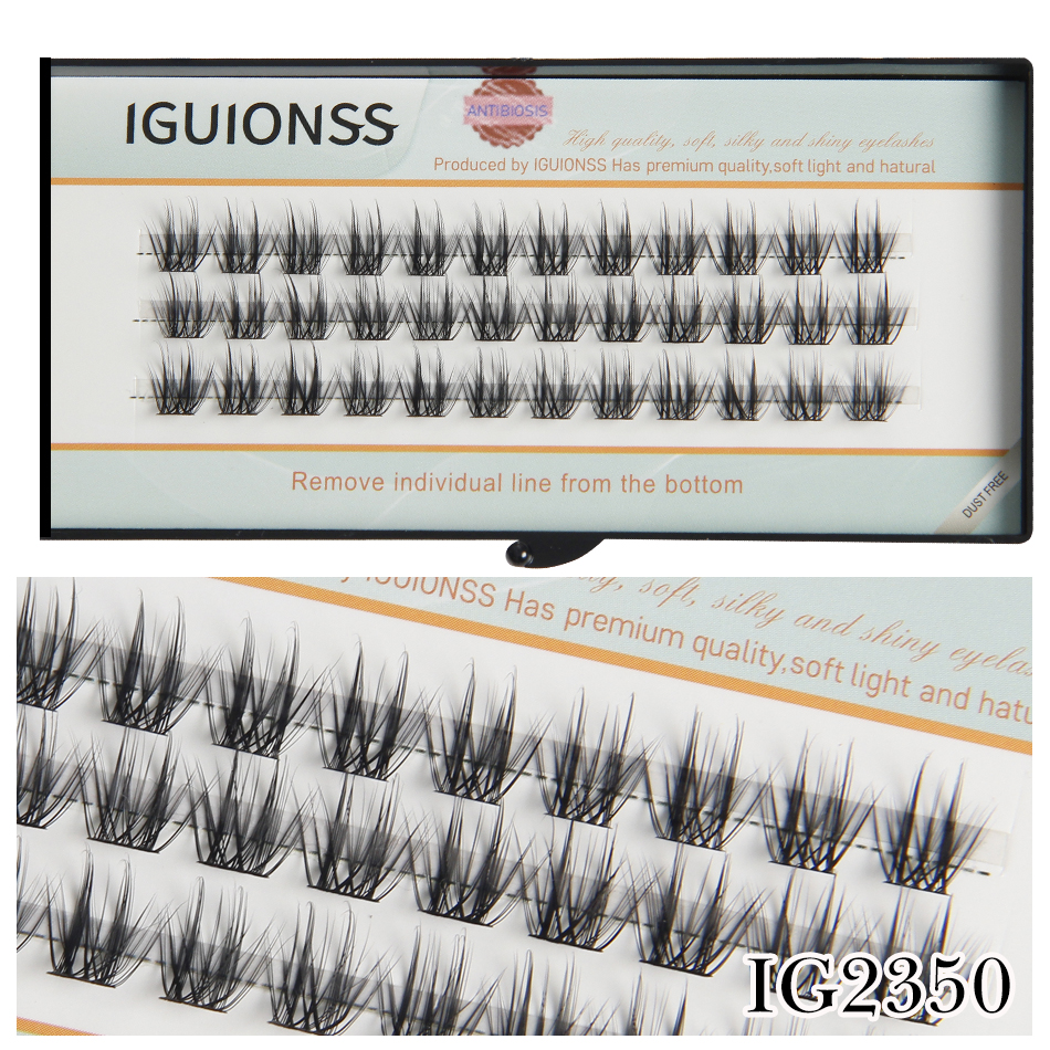 IGUIONSS OEM ODM Segmented Eye - Eyelash Extension For Asian Eyes ulasan dan harga