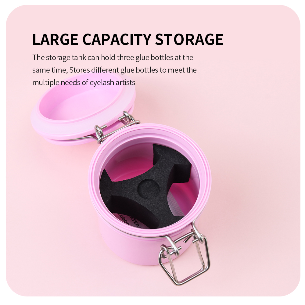 ANNAFRIS Eyelash Glue Storage  - Eyelash Extension Examples ulasan dan harga