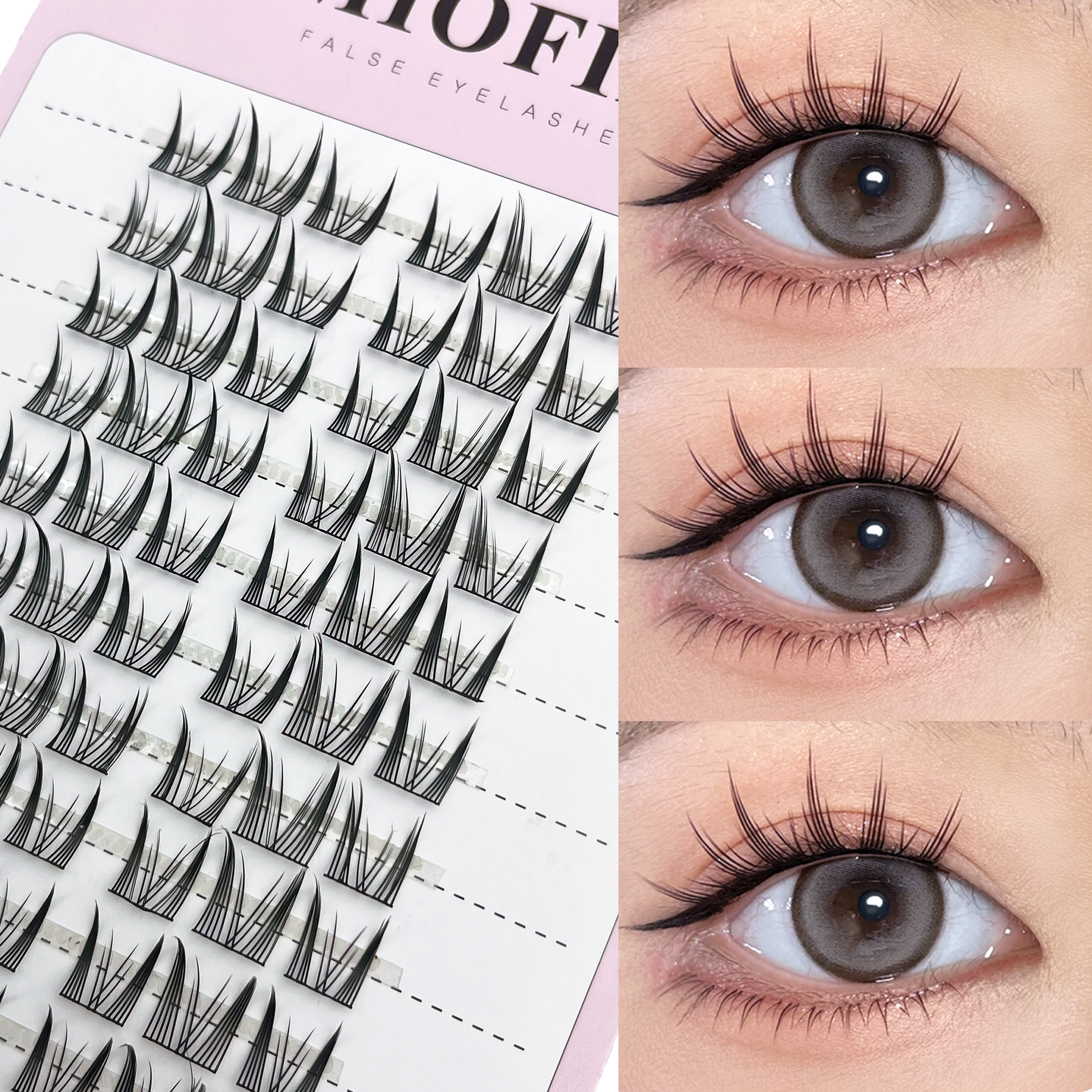 MIOFIA Manga False Eyelashes K - Eyelash Extension Anime Style ulasan dan harga