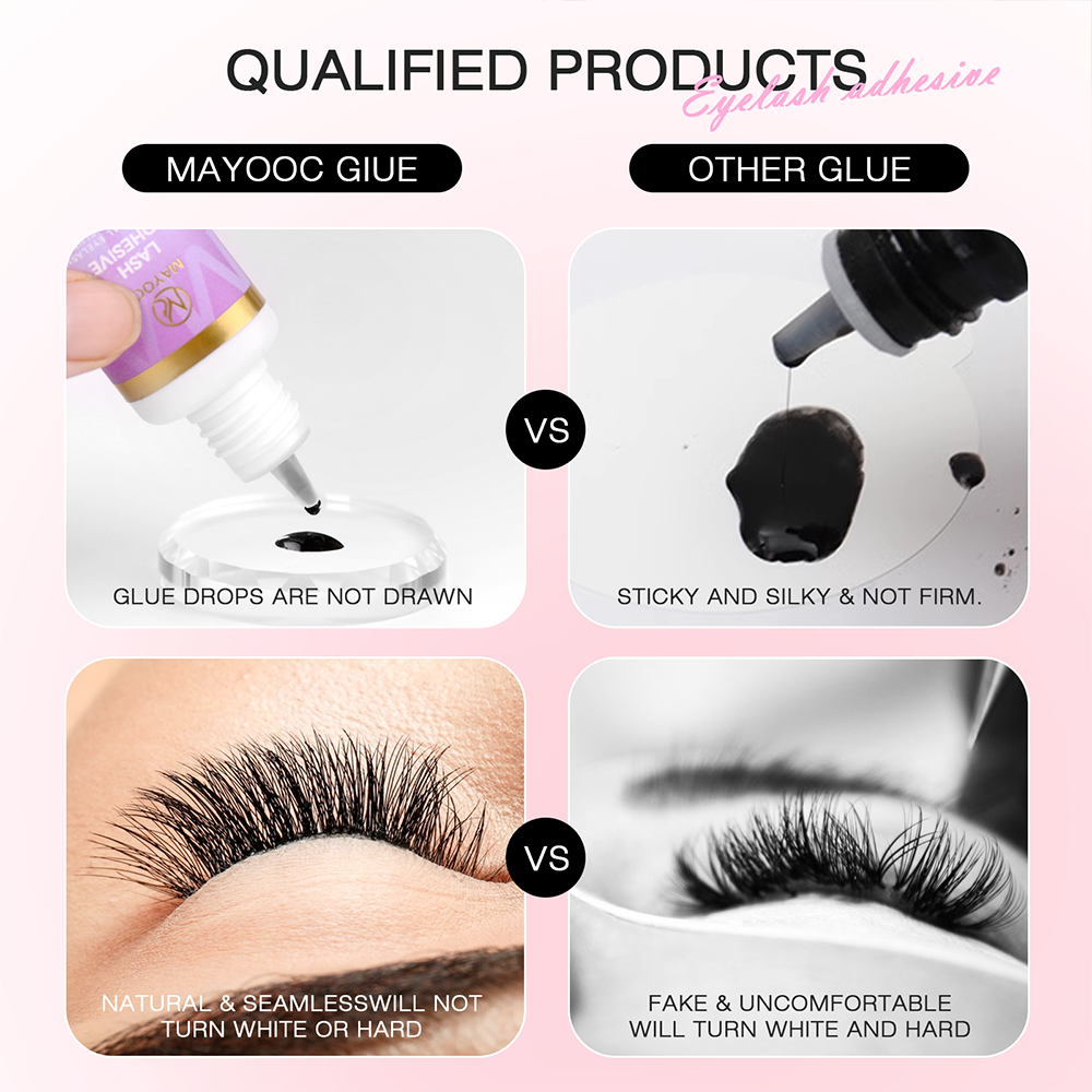 MAYOOC 0.3 Sec Eyelash Extensi - Eyelash Extension Logo ulasan dan harga