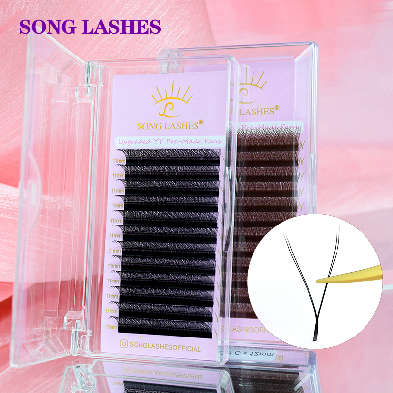 SONG LASHES New Premade Fans Y - Eyelash Extension C Curl ulasan dan harga