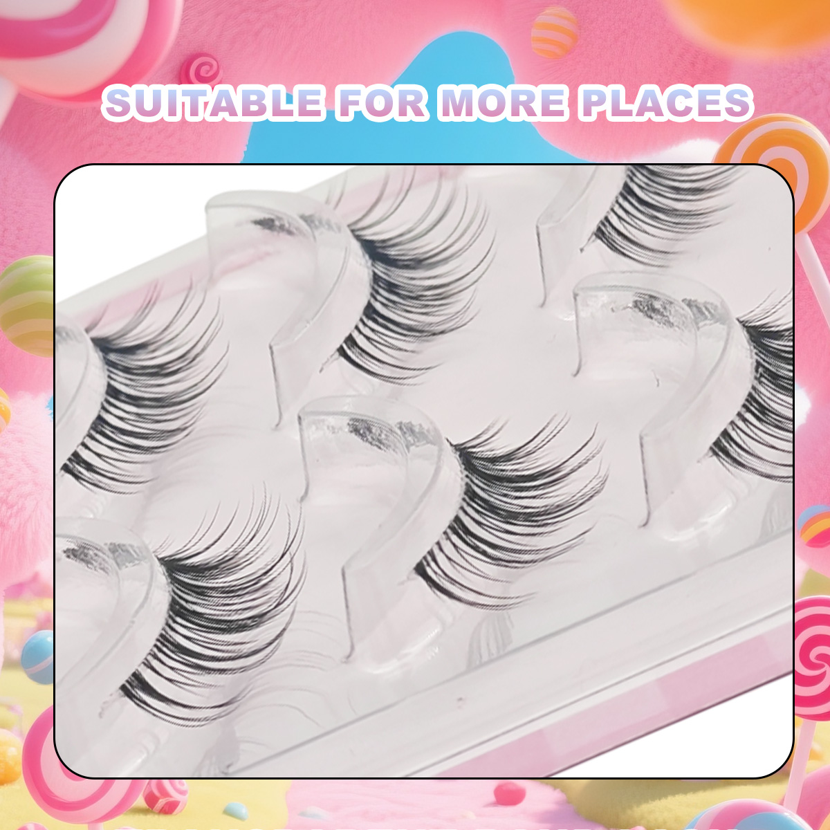 5 Pairs Dramatic Incremental A - Eyelash Extension Anime Style ulasan dan harga