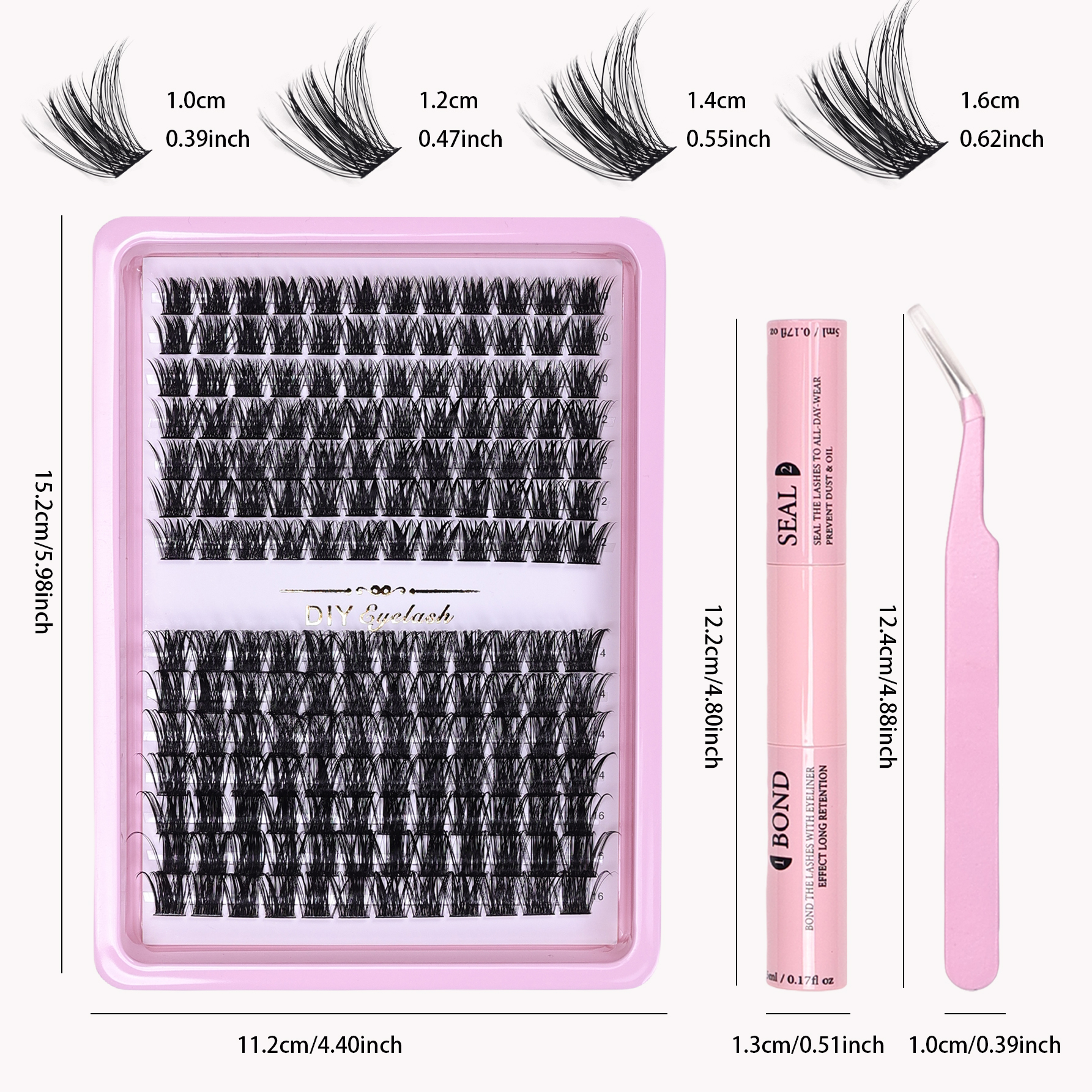 168pcs DIY Eyelash Extension K - Eyelash Extension Equipment ulasan dan harga
