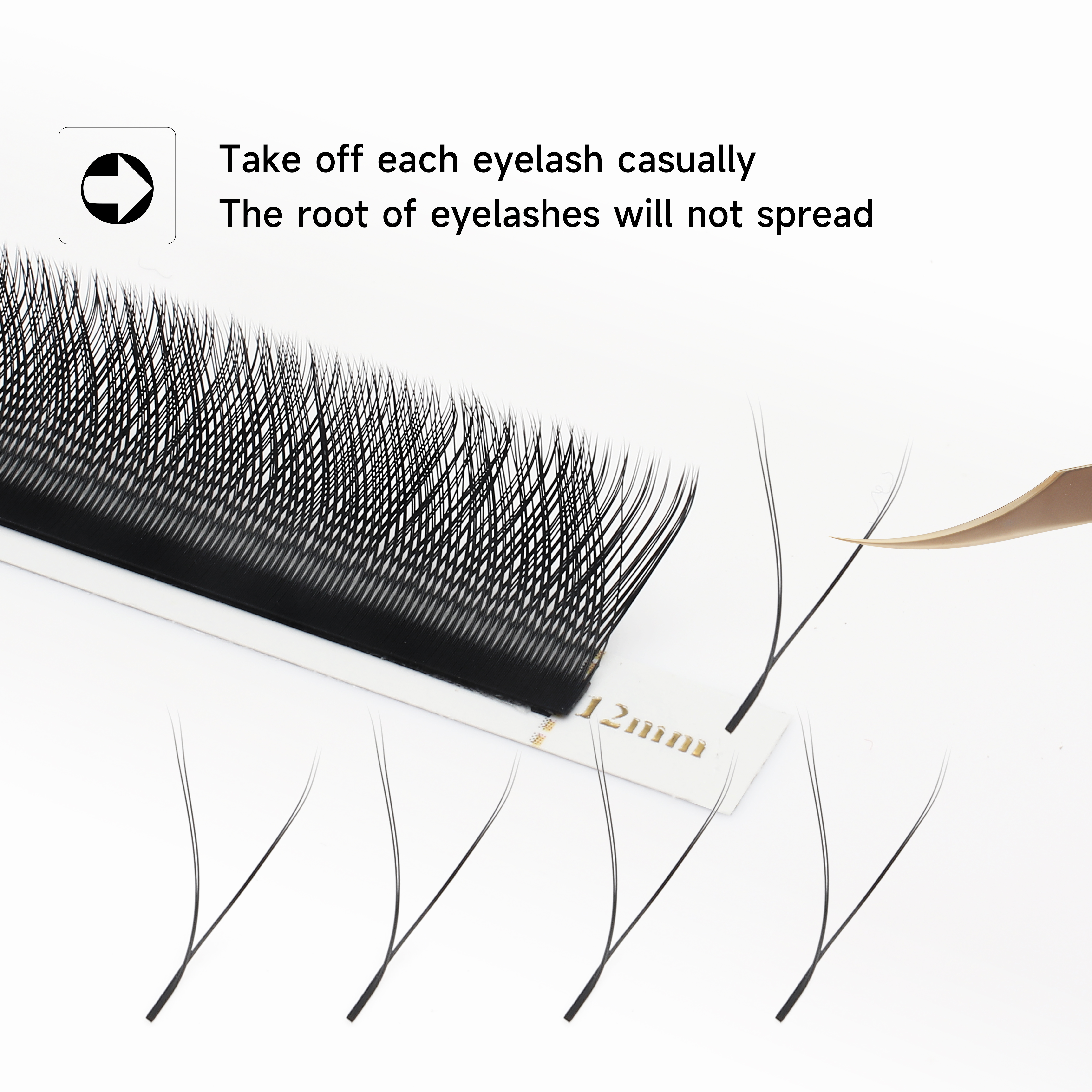 XIUSUZAKI W Shaped Bloom 2D 3D - Eyelash Extension For Asian Eyes ulasan dan harga