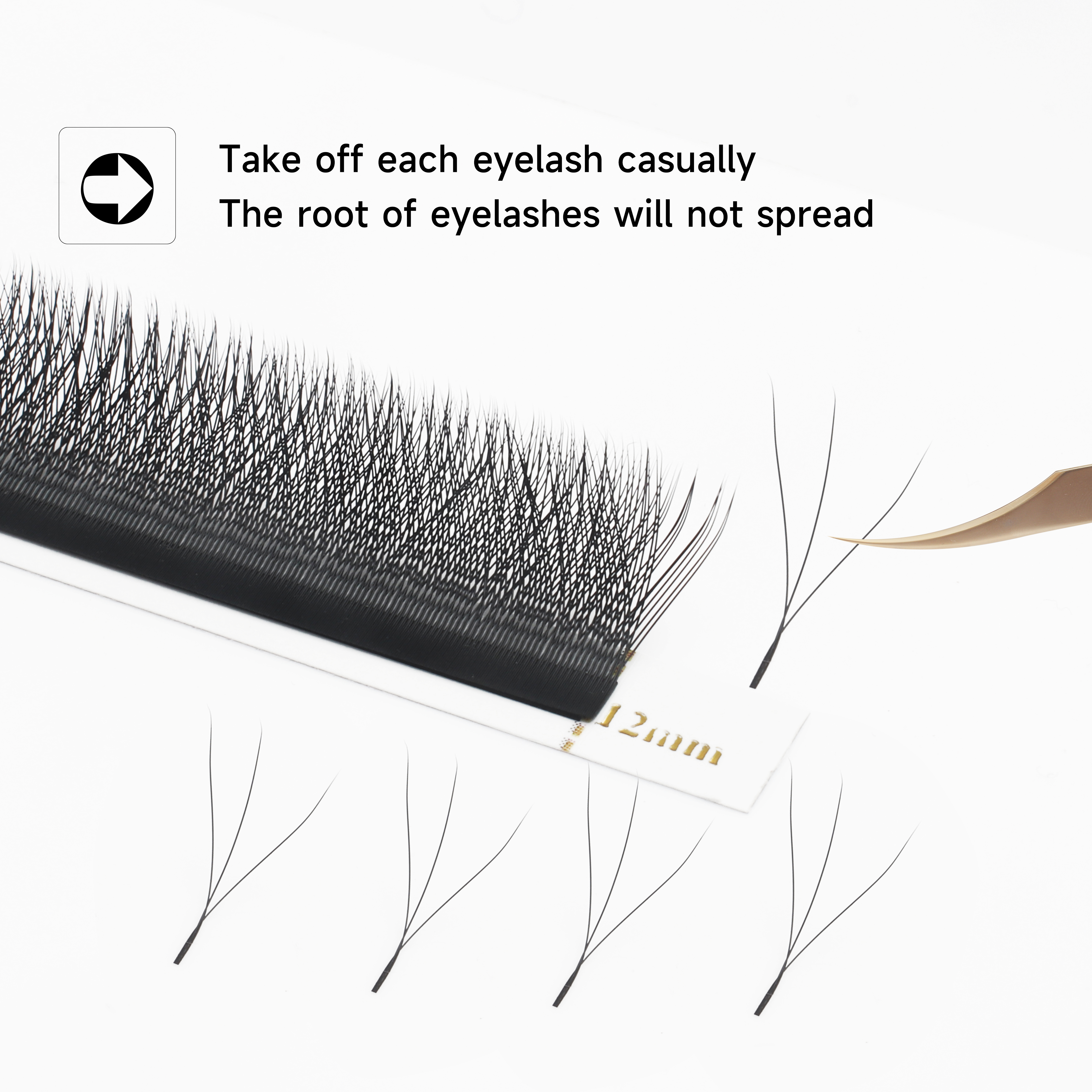 XIUSUZAKI W Shaped Bloom 2D 3D - Eyelash Extension For Asian Eyes ulasan dan harga
