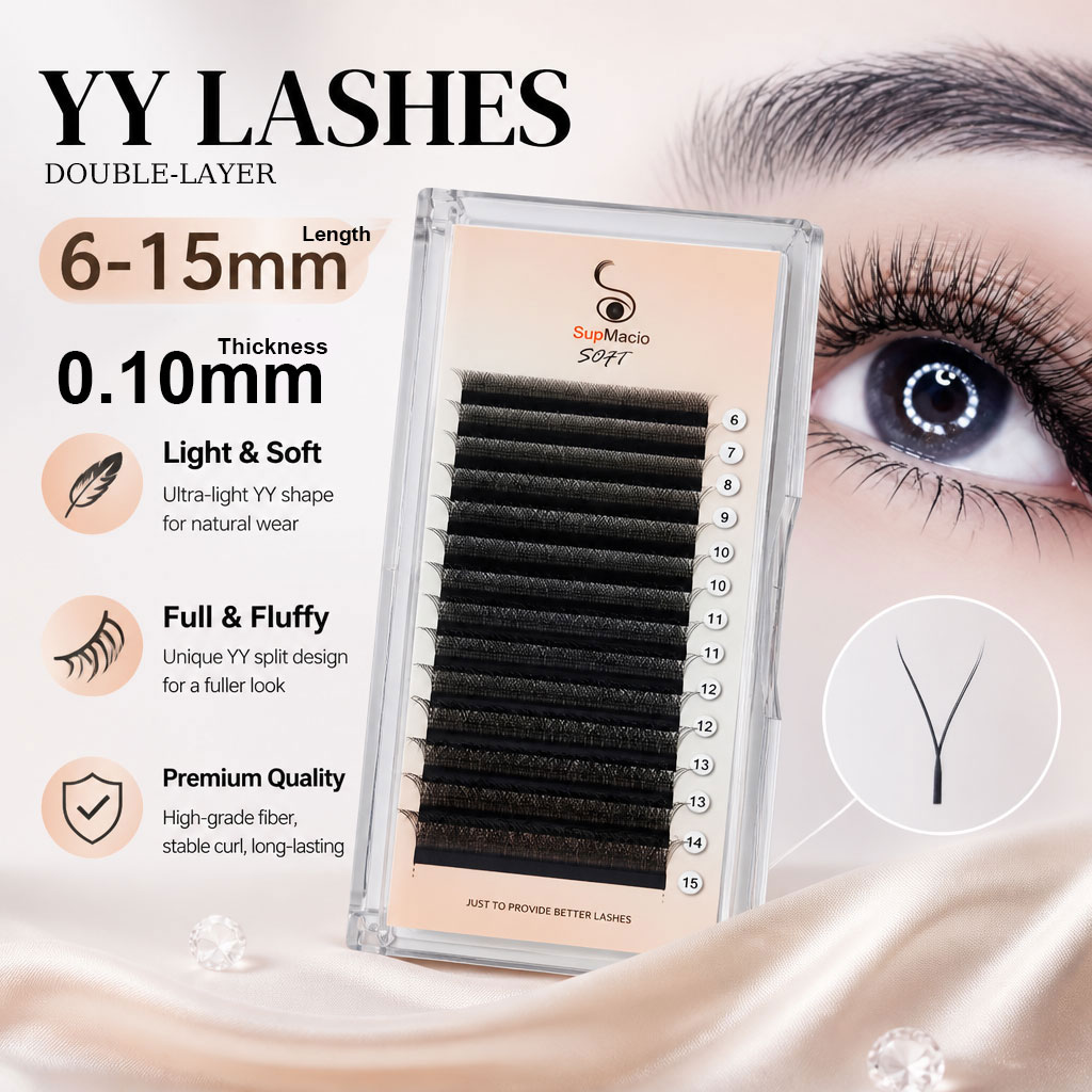 Supmacio 0.10 mm YY Lash Y Sha - Lash Fan Volume ulasan dan harga