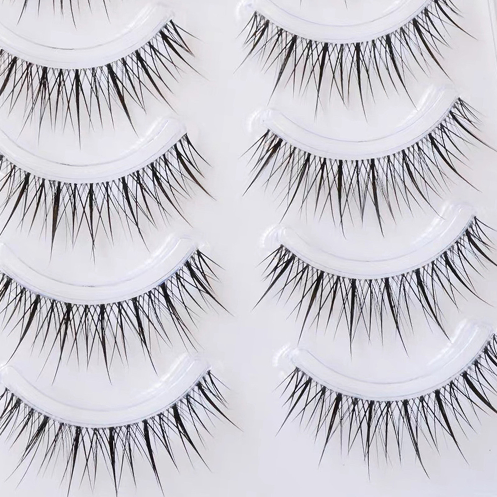 5 Pairs Strip Eye Lashes False - Eyelash Extension Anime Style ulasan dan harga