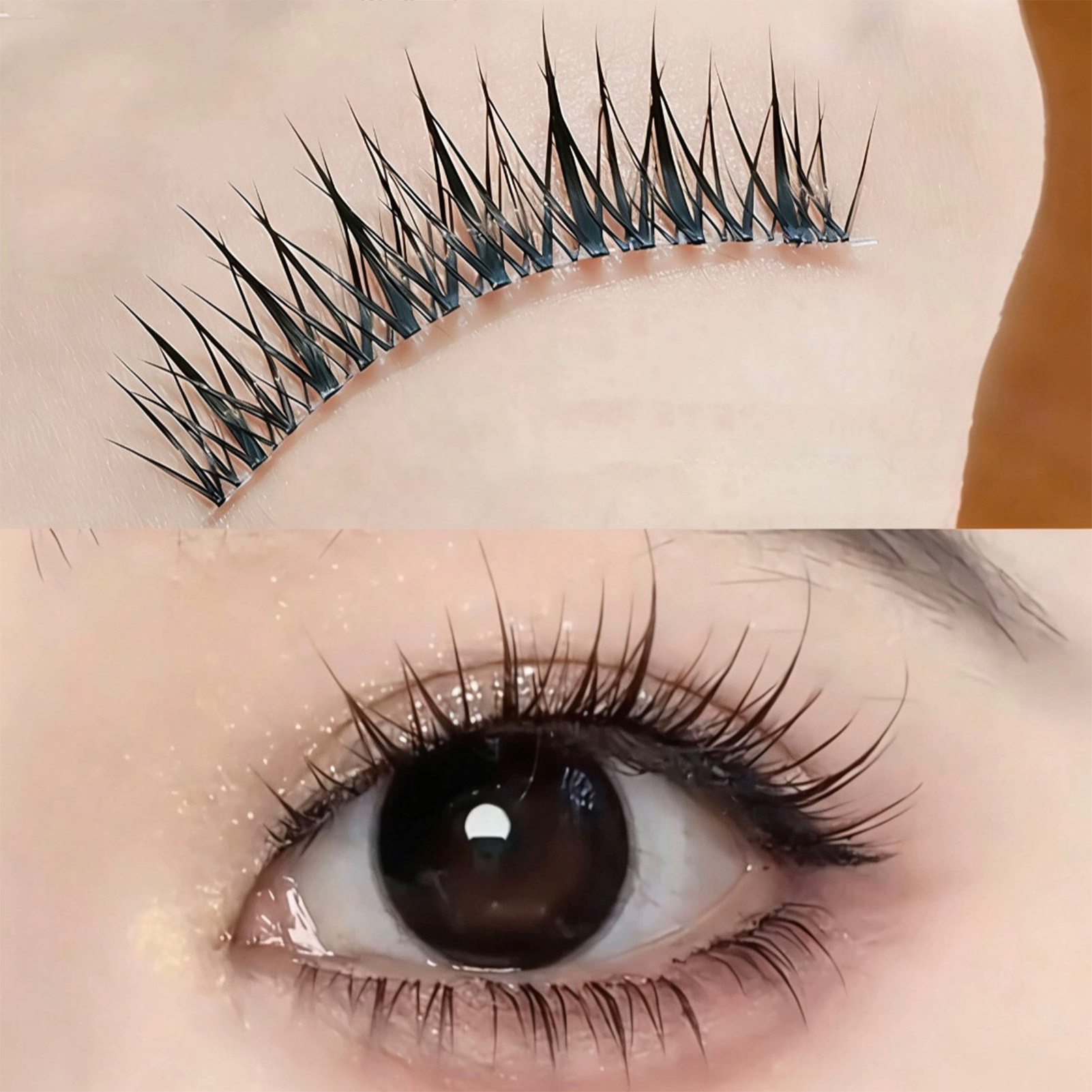 5 Pairs Strip Eye Lashes False - Eyelash Extension Anime Style ulasan dan harga