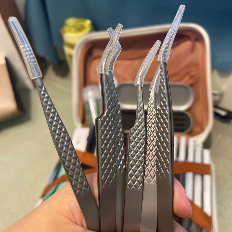 Precise False Lash Tweezers Fo - Eyelash Extension Logo ulasan dan harga