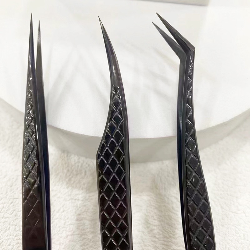 Precise False Lash Tweezers Fo - Eyelash Extension Logo ulasan dan harga