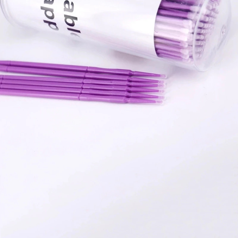 100Pcs/bottle MicroBrush For E - Eyelash Extensions ulasan dan harga
