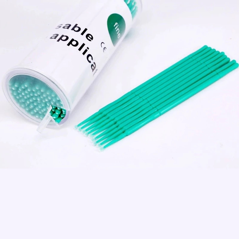 100Pcs/bottle MicroBrush For E - Eyelash Extensions ulasan dan harga