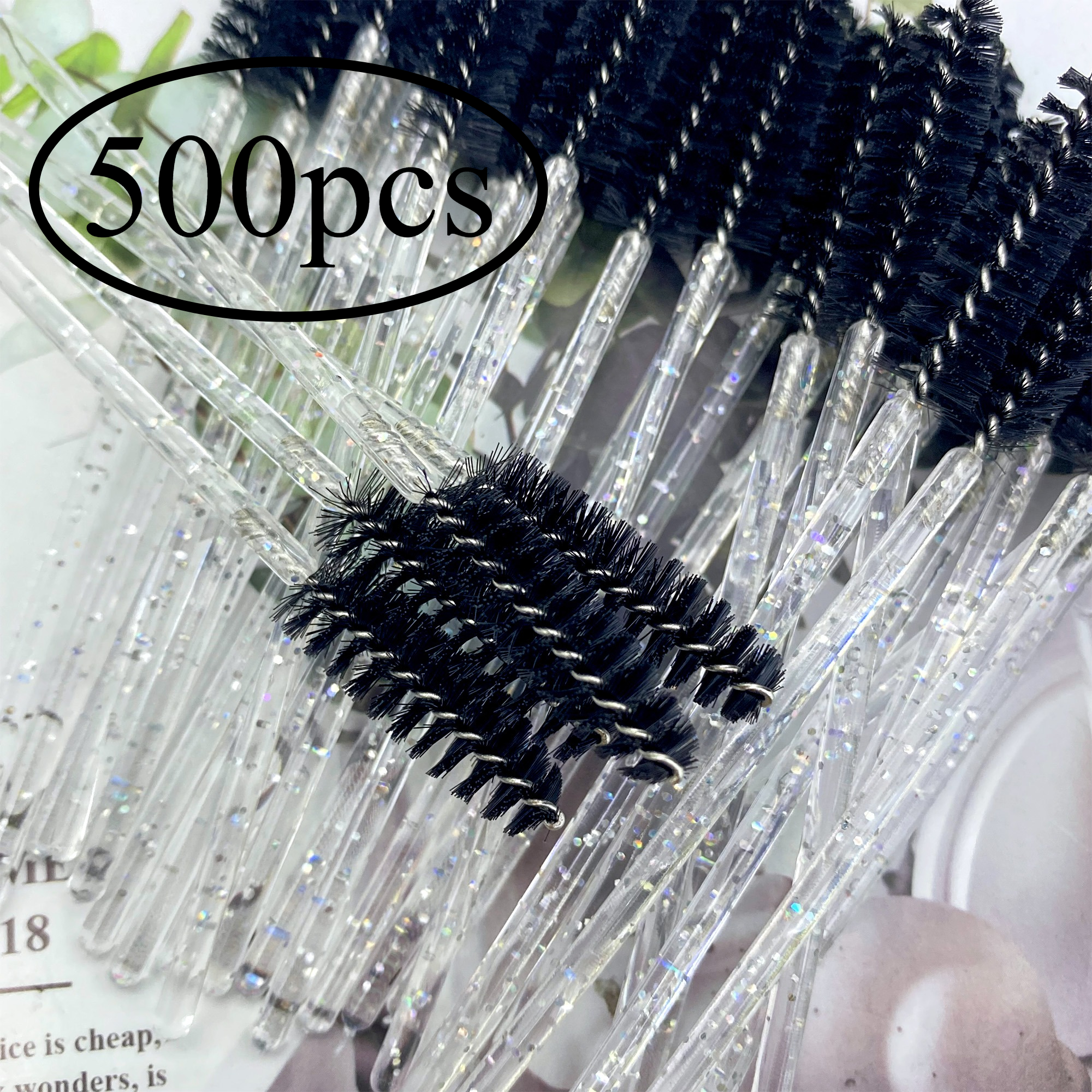 500PCS Eyelashes Brushes Set W - Eyelash Extension Vendor ulasan dan harga