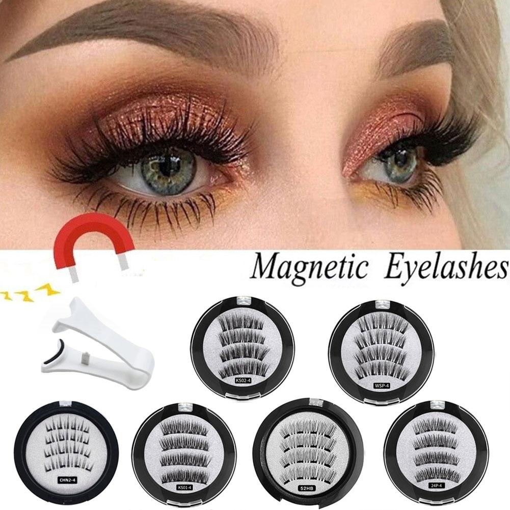 2 Pair 3D Magnetic False Eyela - Eyelash Extension For Asian Eyes ulasan dan harga