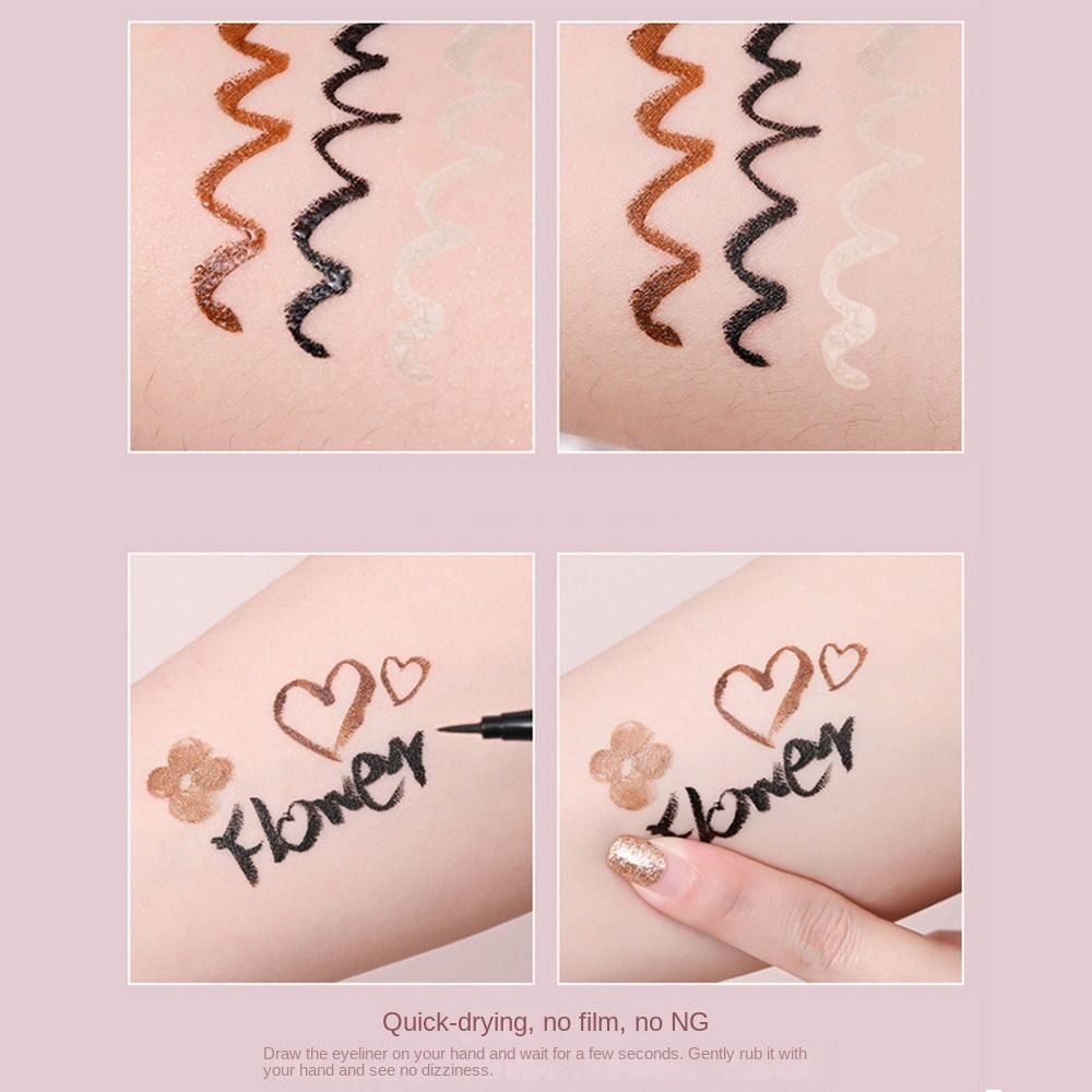 Black Brown Quick Dry Liquid E - Eyelash Extension Single Lash ulasan dan harga