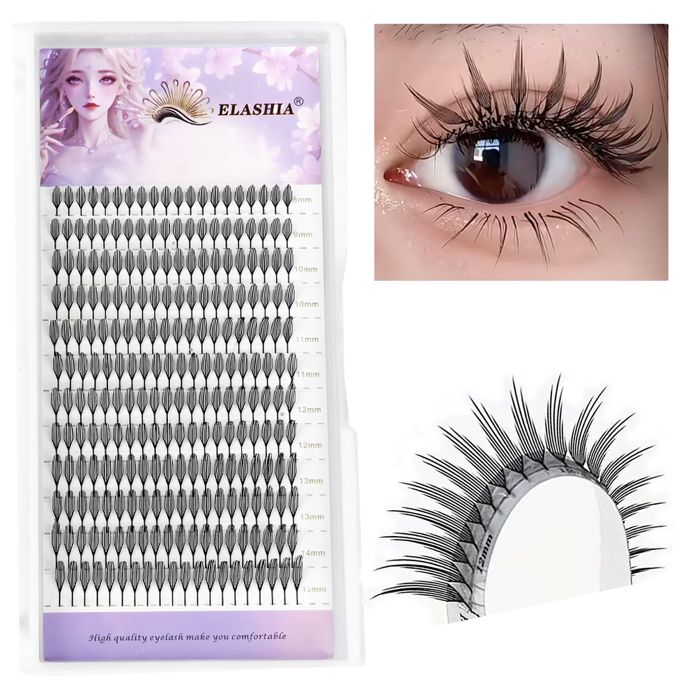 Anime-Style Ethereal Floral La - Eyelash Extension Anime Style ulasan dan harga