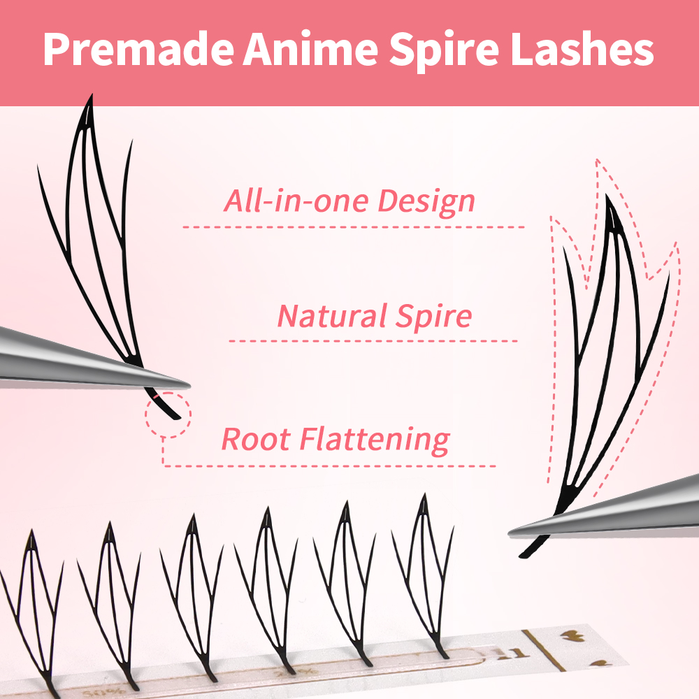 JEMEDO Comic Eyelashes Narrow  - Eyelash Extension Anime Style ulasan dan harga