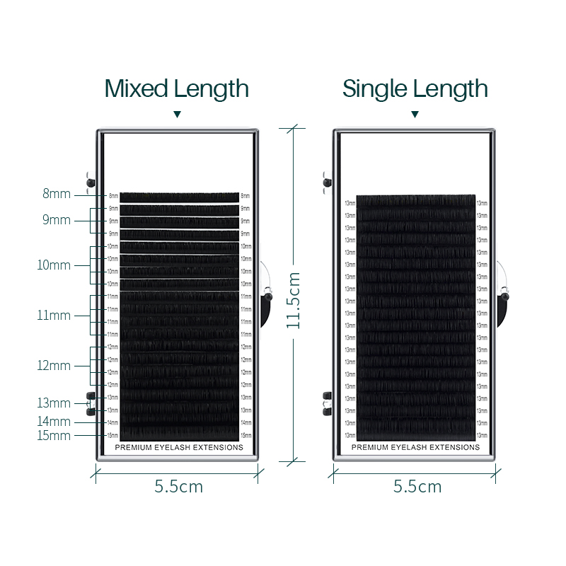 H&L SINCE 1990 20Rows Faux Ind - Eyelash Extension For Asian Eyes ulasan dan harga
