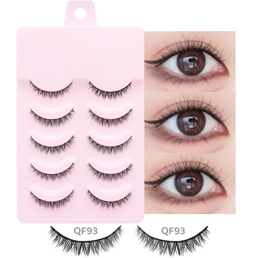 Popular 5 Pairs Manga Lashes M - Eyelash Extension Anime Style ulasan dan harga