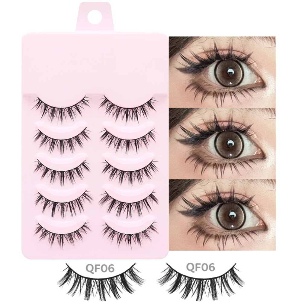 Popular 5 Pairs Manga Lashes M - Eyelash Extension Anime Style ulasan dan harga