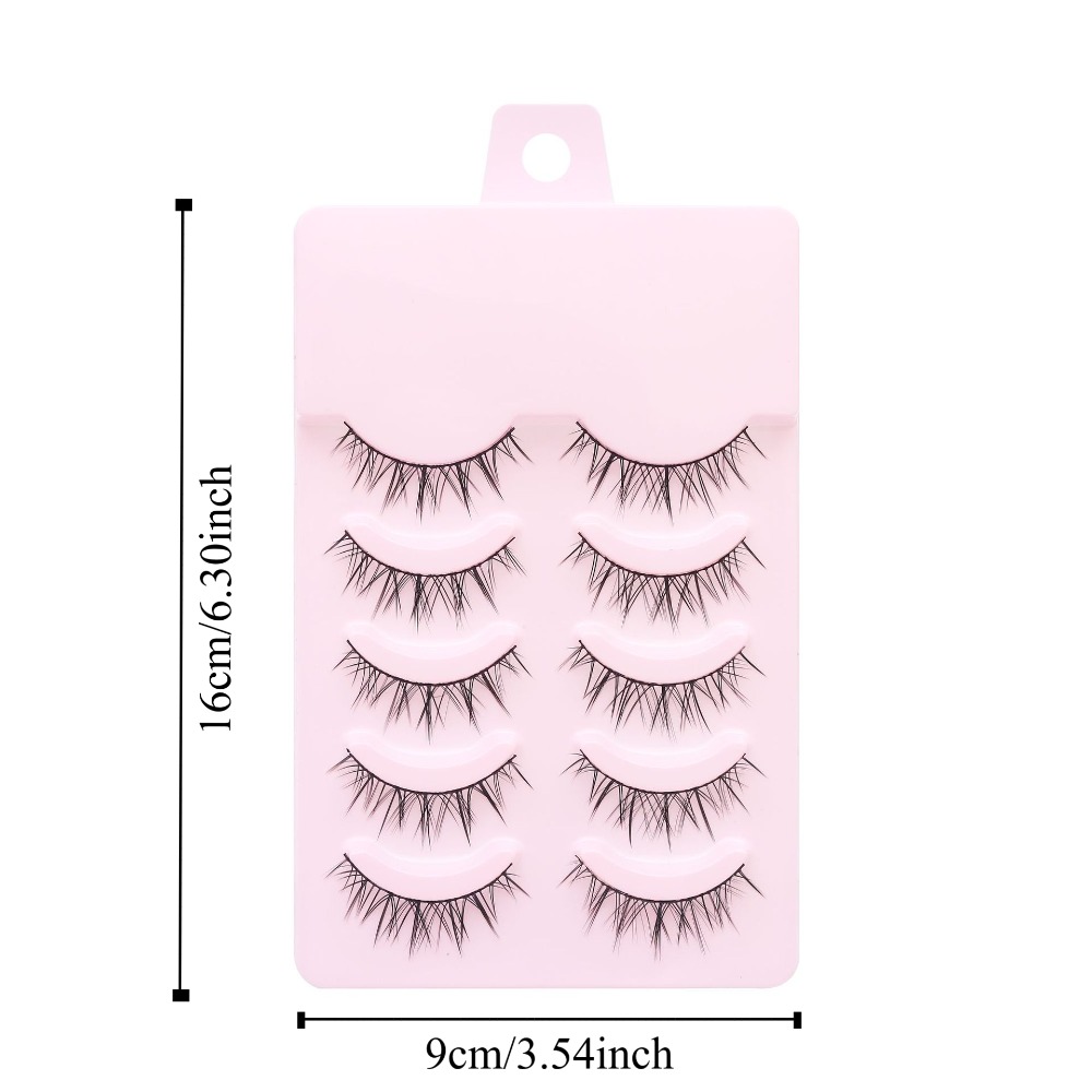 Popular 5 Pairs Manga Lashes M - Eyelash Extension Anime Style ulasan dan harga