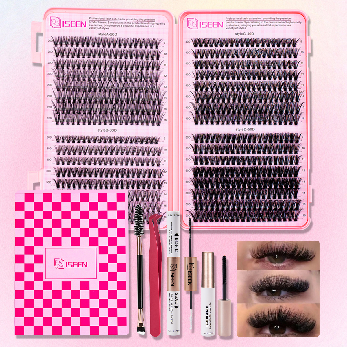 Individual False Eyelashes Mix - Eyelash Extension For Asian Eyes ulasan dan harga