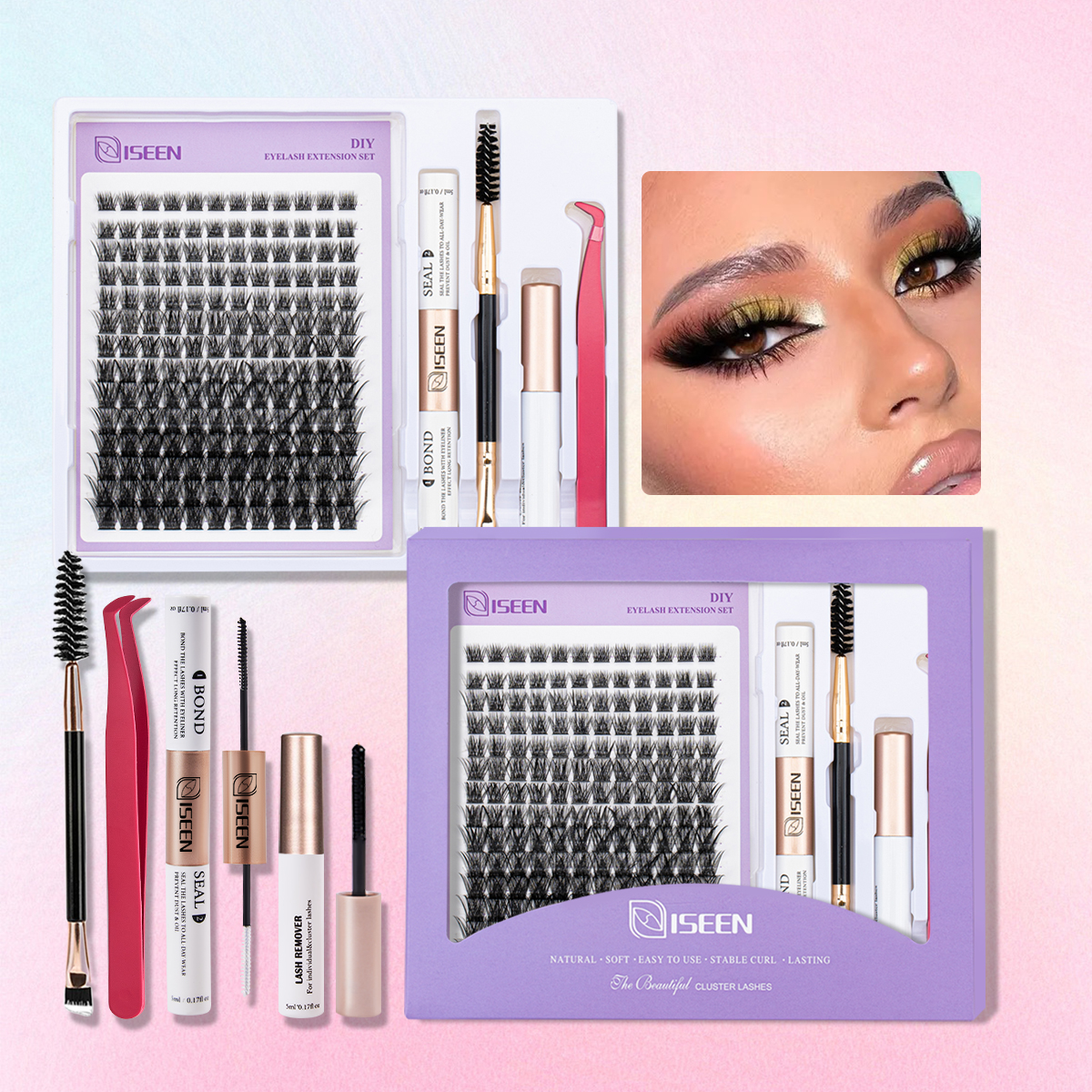 Individual False Eyelashes Mix - Eyelash Extension For Asian Eyes ulasan dan harga