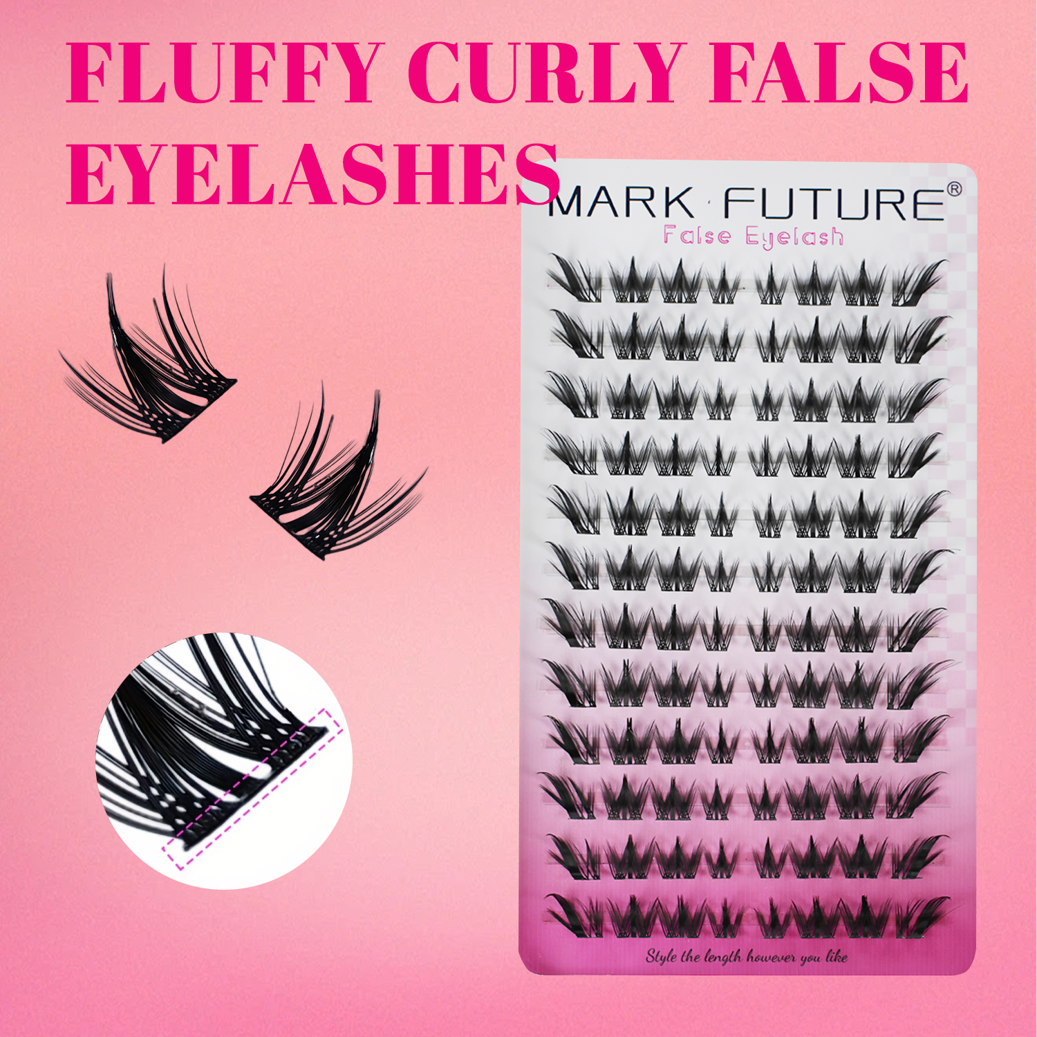 192 Pieces of False Eyelashes, - Eyelash Extension Single Lash ulasan dan harga