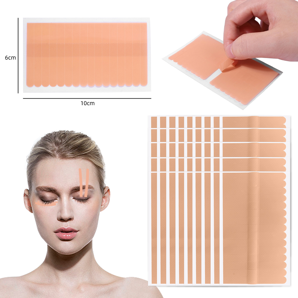 10/20pcs Eyelash Tape Non Wove - Eyelash Extension Examples ulasan dan harga