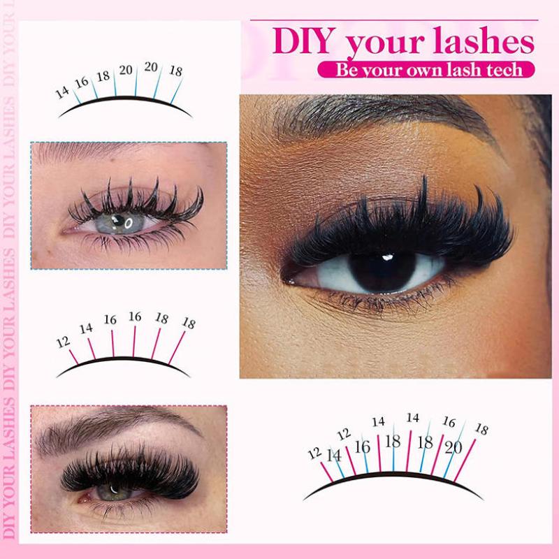 Volume Lash Clusters Mink Wisp - Eyelash Extension Vendor ulasan dan harga