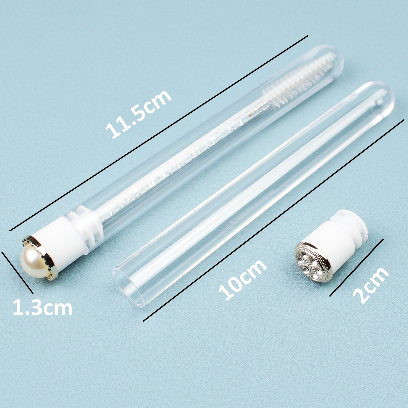 Mascara Wands Tube 20pcs Reusa - Eyelash Extension Vendor ulasan dan harga
