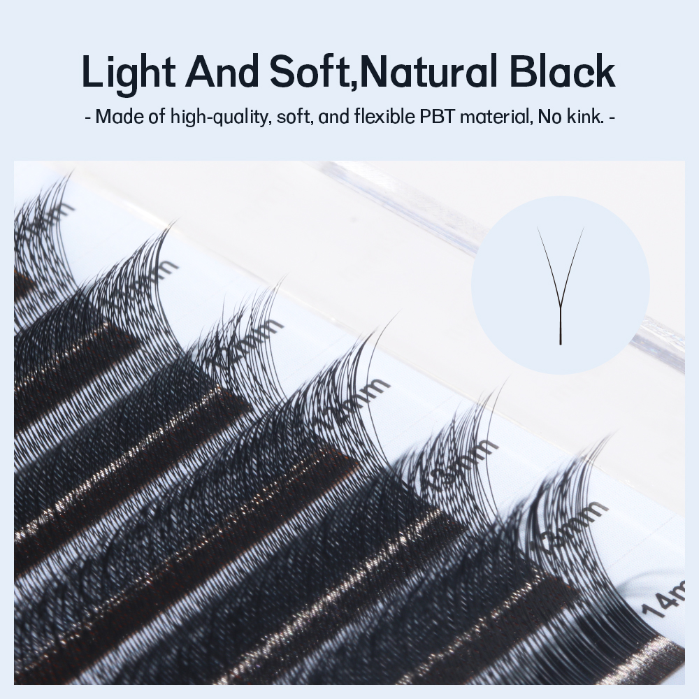 NATUHANA Single Tip 2D YY Lash - Eyelash Extension Single Lash ulasan dan harga