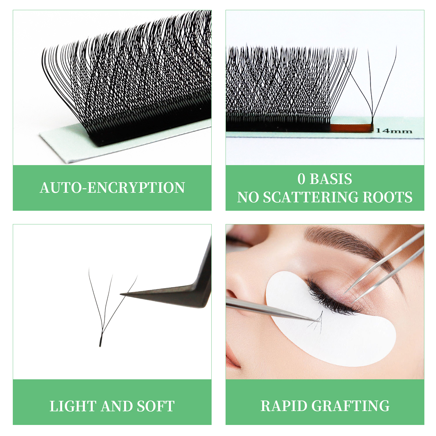 6DW Lash Extensions 5DW Premad - Eyelash Extension Logo ulasan dan harga