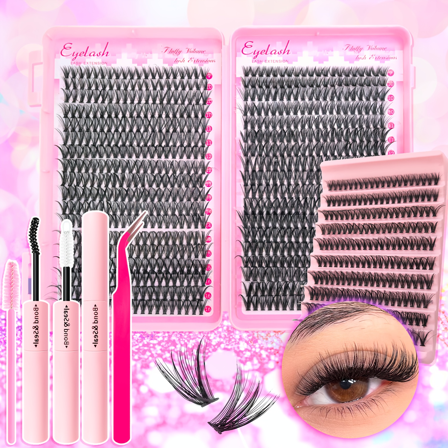 720/200pcs eyelash Extension K - Eyelash Extension Equipment ulasan dan harga
