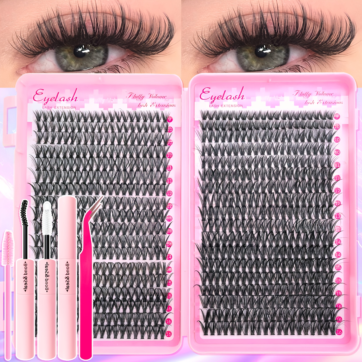 720/200pcs eyelash Extension K - Eyelash Extension Equipment ulasan dan harga