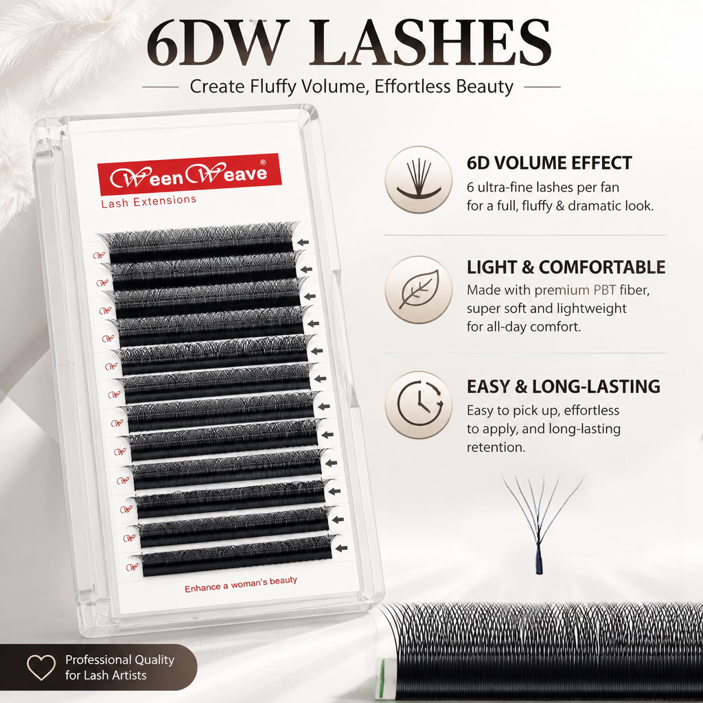 WeenWeave 6D W Style Eyelash E - Eyelash Extension Logo ulasan dan harga