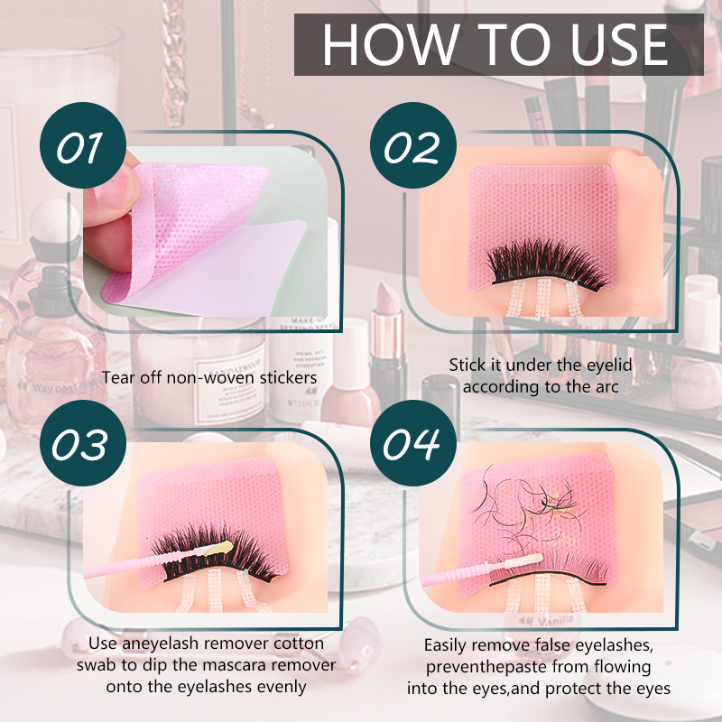 40pcs Eyelash Extension Remove - Eyelash Extension Examples ulasan dan harga