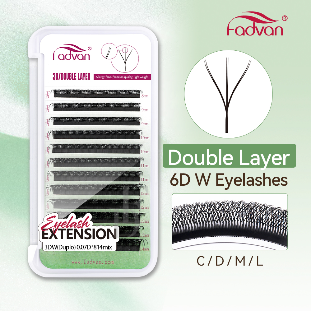 FADVAN 6D-W shaped eyelash ext - Eyelash Extension For Asian Eyes ulasan dan harga