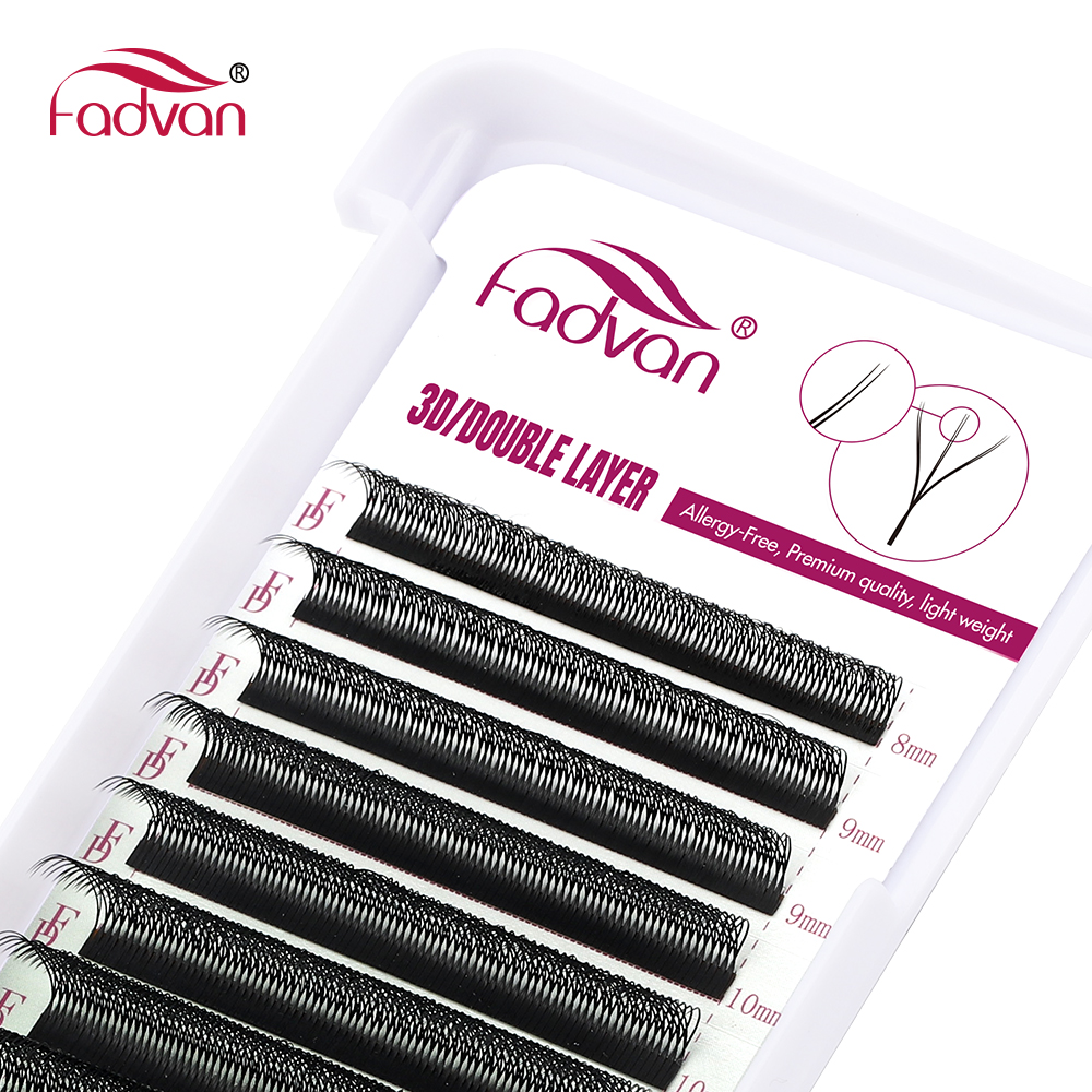 FADVAN 6D-W shaped eyelash ext - Eyelash Extension For Asian Eyes ulasan dan harga