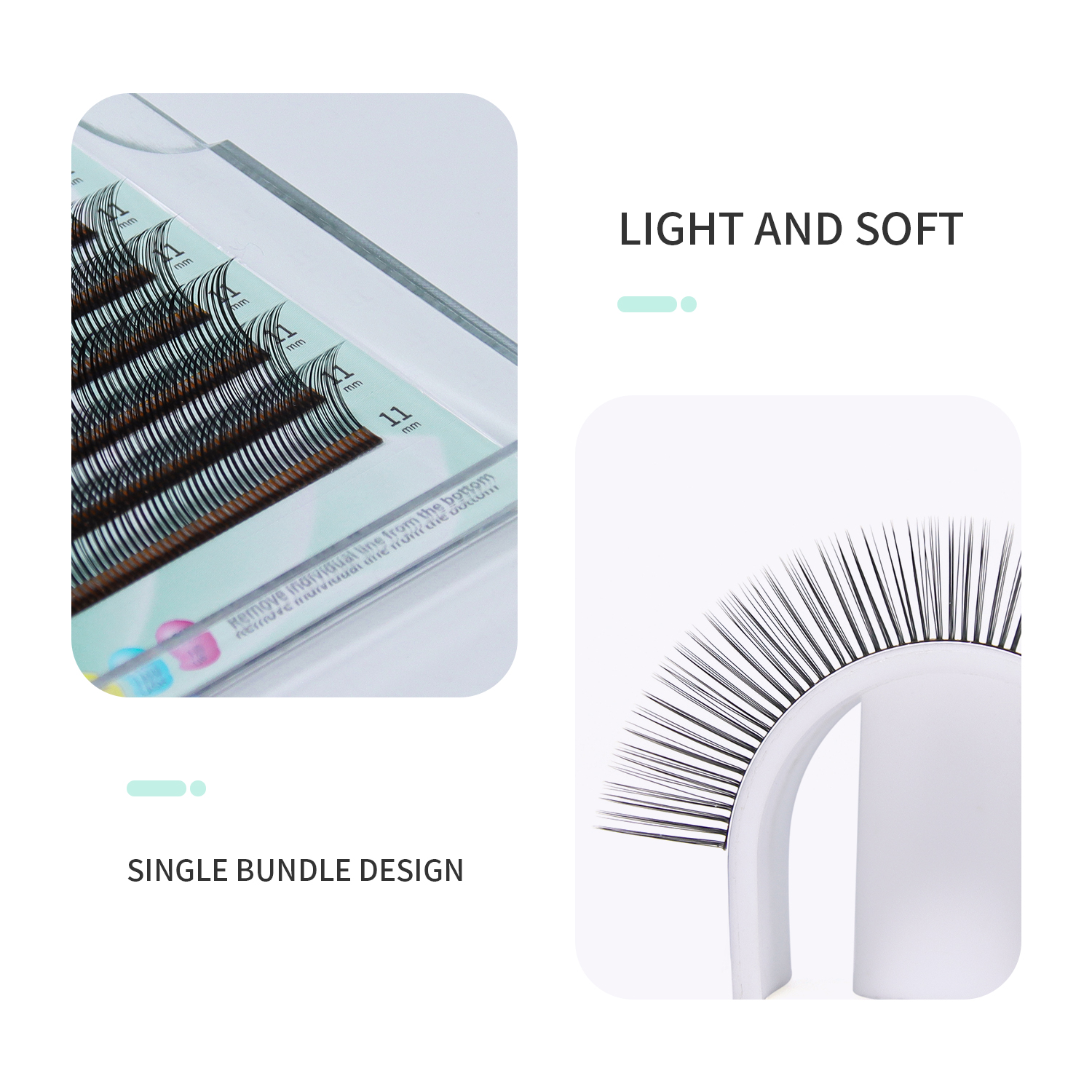 GLAMLASH 5D Flower Lashes Volu - Eyelash Extension Anime Style ulasan dan harga